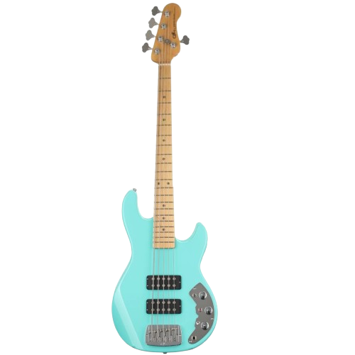 G&L L2500-CLF-TRQ-MP CLF Research L2500 Electric Bass Guitar (Turquoise)