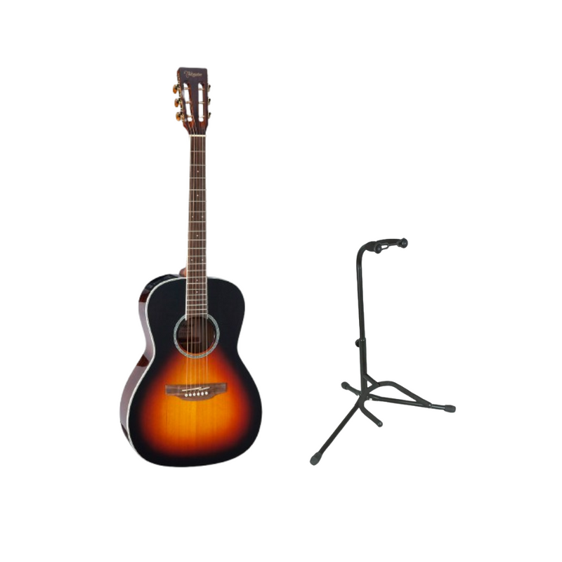 Takamine GY51E-BSB Acoustic Guitar (Brown Sunburst) + FREE On-Stage XCG-4 Classic Guitar Stand (BUNDLE)