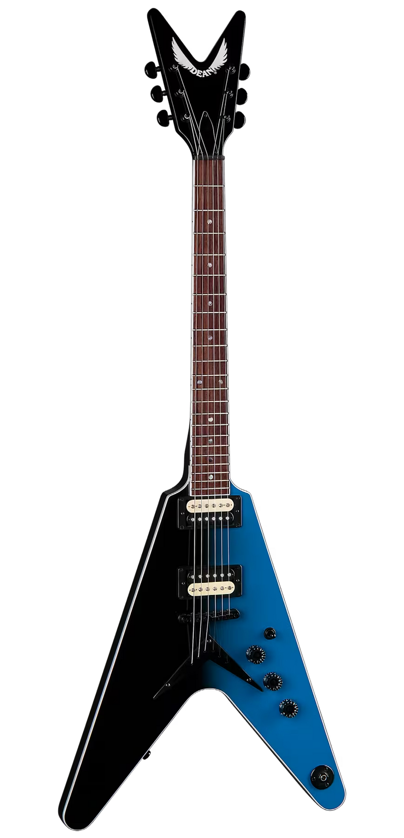 Dean Guitars V 79 BBF Electric Guitar (Blue Black Fade)