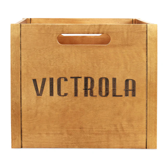 Victrola VA-20 Wooden Record Crate