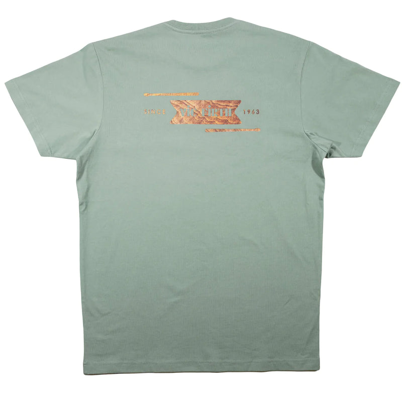 Vic Firth VATS0043-LE Limited Edition Woodgrain T-Shirt (Sage) - Large