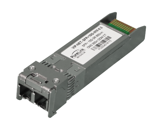 PureLink VIP-NET-SFP+10G-MM-0.3 SFP+ 10G MM Module for SFP+ interlinks & VIP-NET 10G Media Hubs