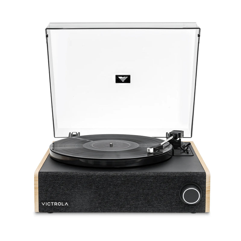 VICTROLA VTA-78-NAT EASTWOOD LP Turntable (bois naturel, lin léger)