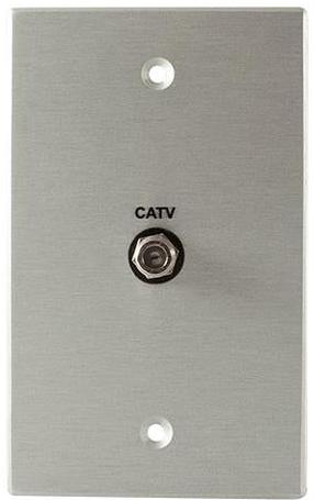 Covid W1100F-CA Cat 5 Plaque murale (anodisé transparent)