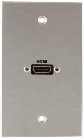 Covid W1114F-CA HDMI Wall Plate (Clear Anodized)