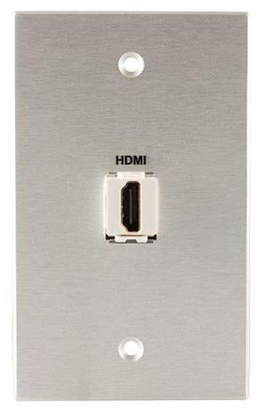 Covid W1142F-CA HDMI Wall Plate (Clear Anodized)