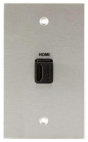 Covid W1143F-CA HDMI Wall Plate (Clear Anodized)