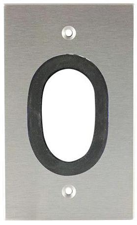 Covid W1156F-CA Blank Wall Plate (Clear Anodized)