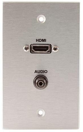 Covid W1201M-CA HDMI Wall Plate (Clear Anodized)