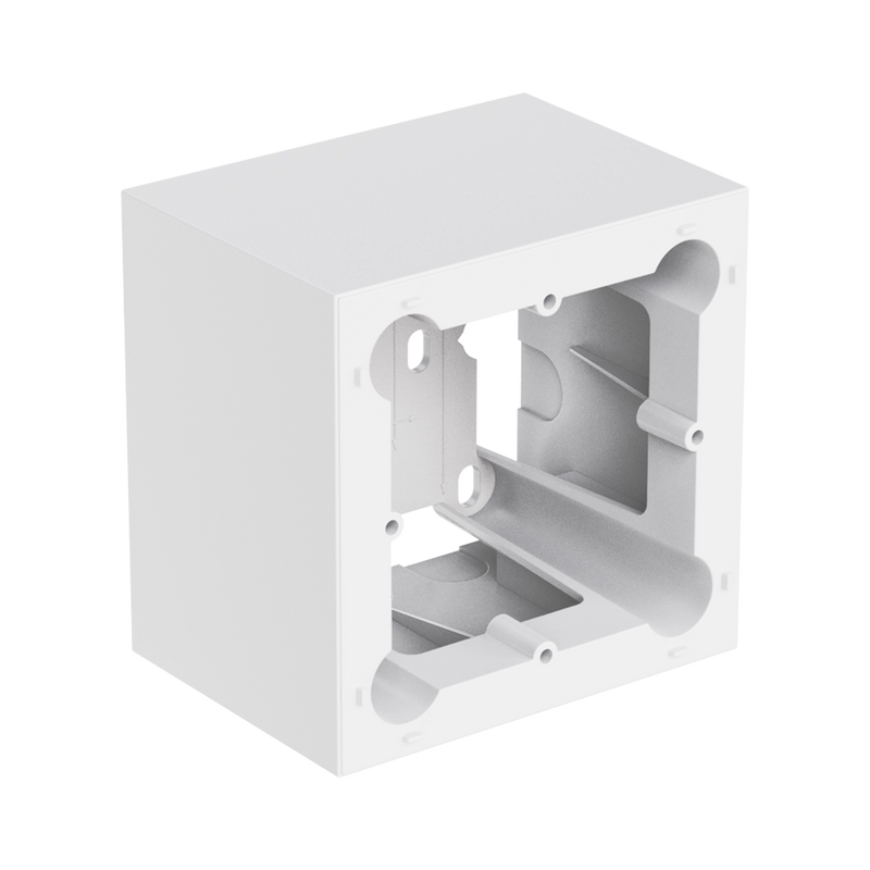 Audac WB200/SW Surface Mount Wall Box - 80x80 (White)