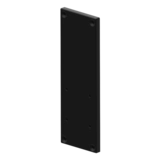 Audac WBP100/B Wall Bracket Plate for XENO/VEXO Speaker (Black)