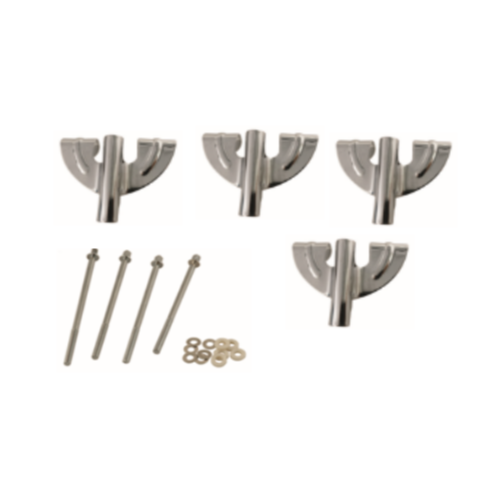 Westbury WDP-BDCS4PK Standard Bass Drum Claw Set - 4 Pack