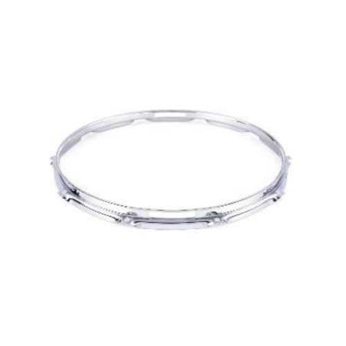 Westbury WDP-TFH14SS-10H Triple Flange Steel 2.3mm Hoop Snare Side (Chrome) - 14"/10 Holes