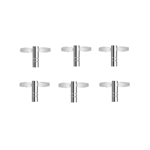 Westbury WDP-WDK1-6 Basic Drum Keys - 6 Pieces