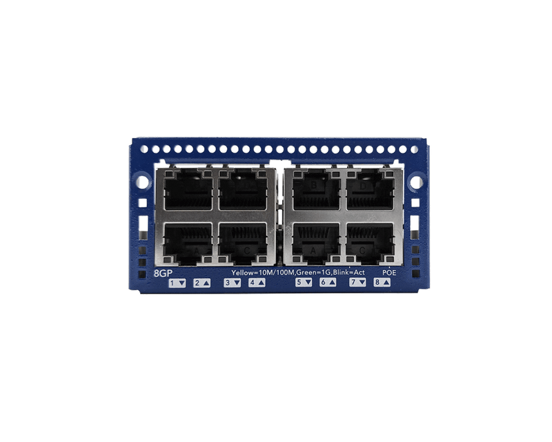 PureLink VIP-NET-M3200-8RJ45P-10G Module RJ45 8x 10G avec PoE