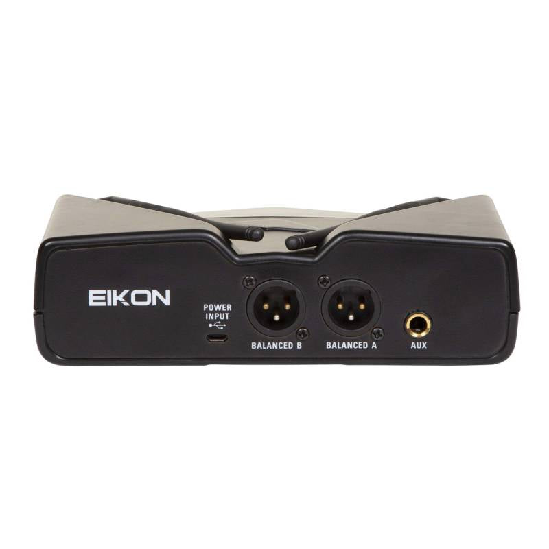 Eikon WM300DH Dual Channel UHF Wireless Belt Pack Microphone System