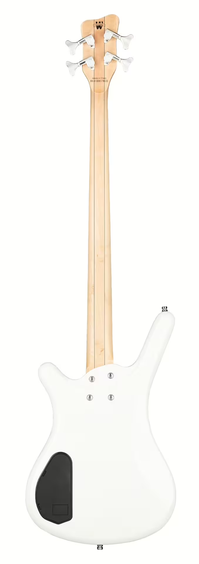 Warwick RockBass CORVETTE BASIC Electric Bass Guitar (Solid White High Polish)