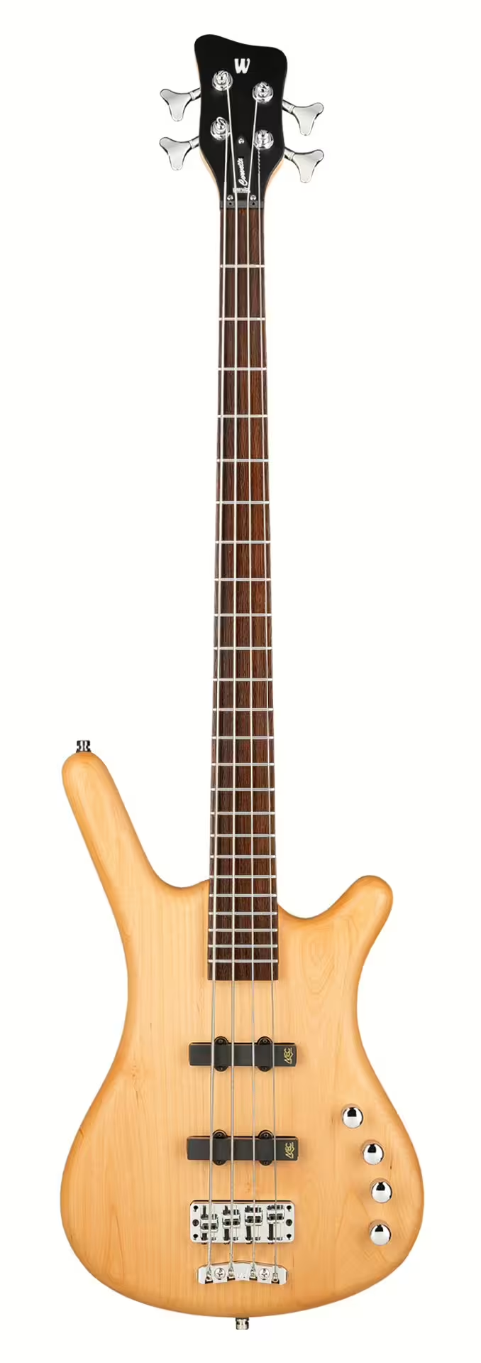 Warwick RockBass CORVETTE BASIC Electric Bass Guitar (Natural Transparent Satin)