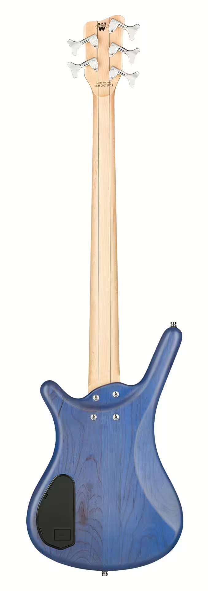 Warwick RockBass CORVETTE BASIC 5-String Electric Bass Guitar (Ocean Blue Transparent Satin)
