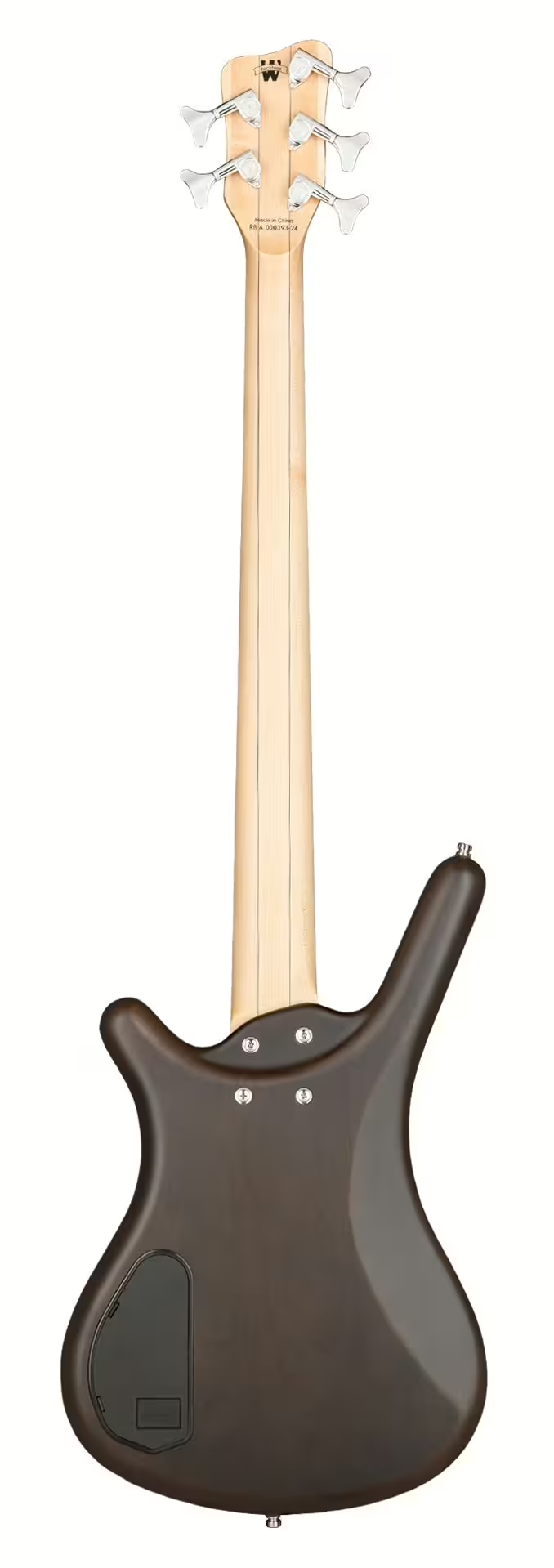 Warwick RockBass CORVETTE BASIC 5-String Electric Bass Guitar (Nirvana Black Transparent Satin)