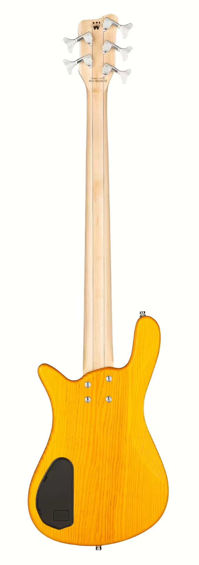 Warwick RockBass STREAMER STANDARD 5-String Electric Bass Guitar (Honey Violin Transparent Satin)