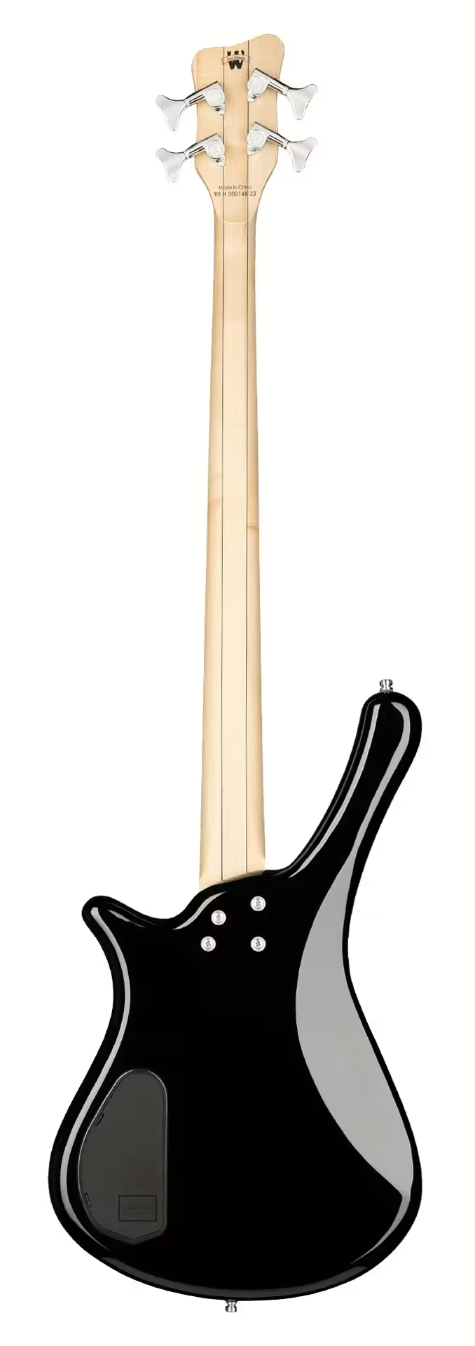 Warwick RockBass FORTRESS Electric Bass Guitar (Solid Black High Polish)