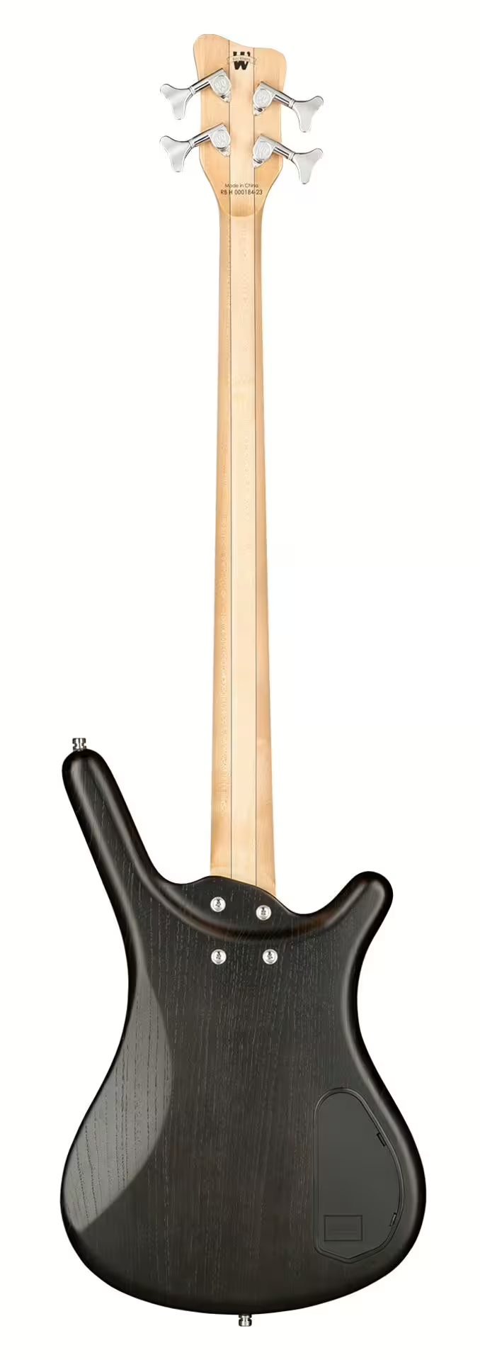 Warwick RockBass CORVETTE $$ Left-Handed Electric Bass Guitar (Nirvana Black Transparent Satin)