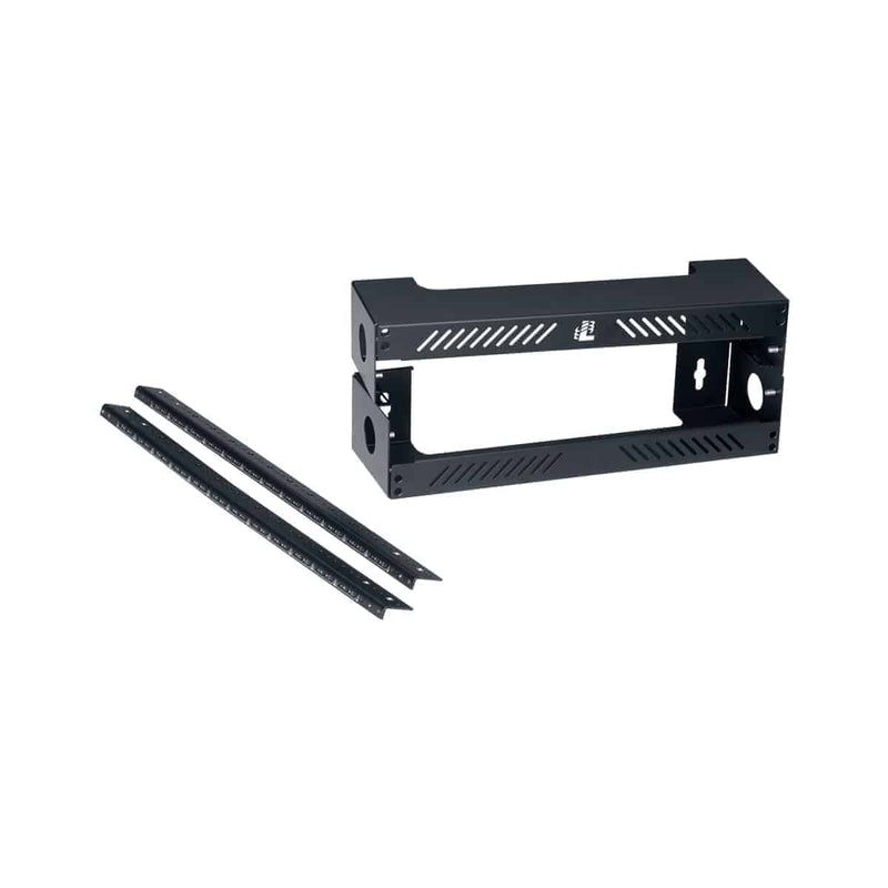 Lowell WXR-126 Slim Wall Mount AV Rack - 12U x 6"D