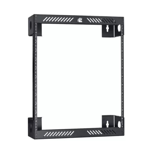 Lowell WXR-126 Slim Wall Mount AV Rack - 12U x 6"D