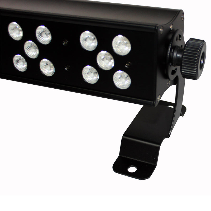 Prox X-BAR60-RGBWA - IRC-B Ultrabright Dazzler Bar avec 60 3W RGBWA LED dans le logement noir