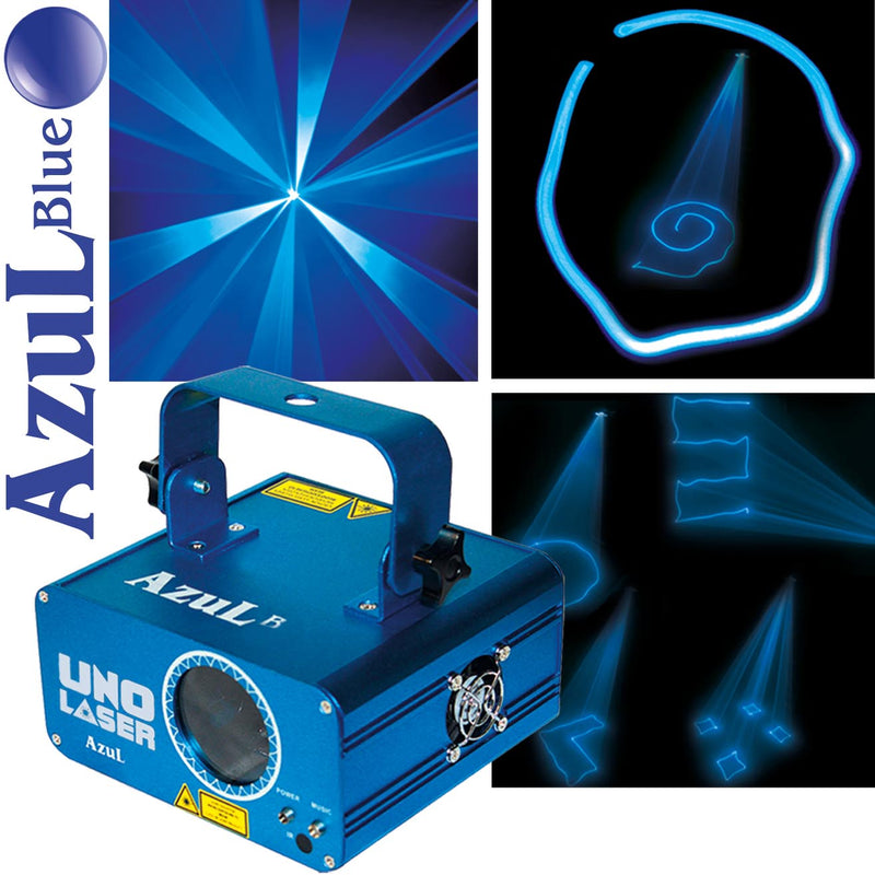 ProX X-LB100 Azul Blue Single Color Animation Laser Effect Light