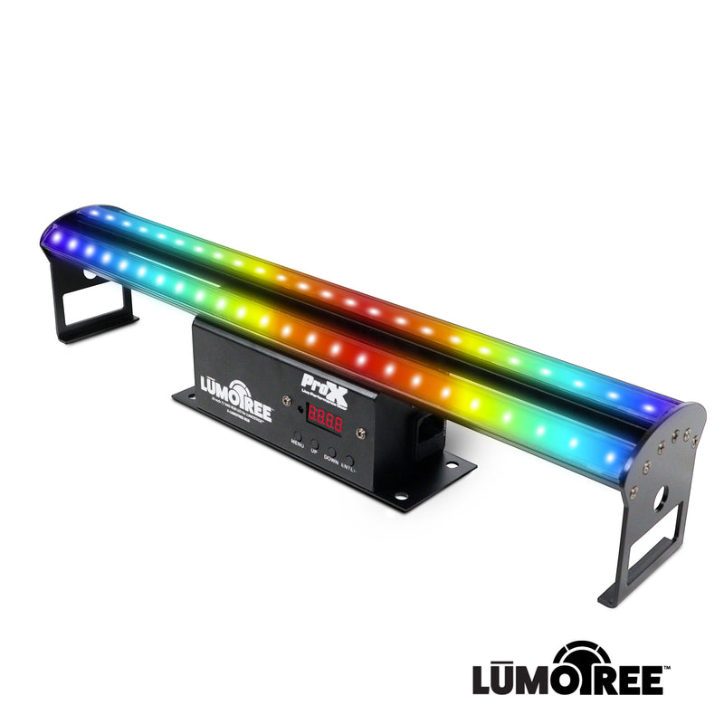 ProX X-LUMOTREE RGB LumoTree™ Projecteur LED RVB 72 SMD 20 pouces pour plates-formes de scène en acrylique LUMOSTAGE™