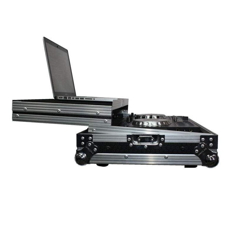 ProX X-MXTSBLT Flight Case for Pioneer DDJ-SB DDJ-SB2 and Numark Mixtrack Pro II Digital Controller W-Sliding Laptop Shelf
