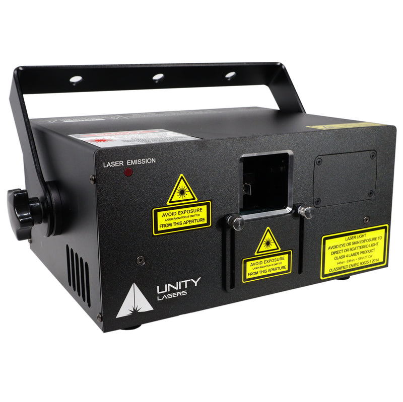 ProX X-RAW-1.7-RGB Unity Raw 1.7 Watt RGB Laser Light Show Projector System
