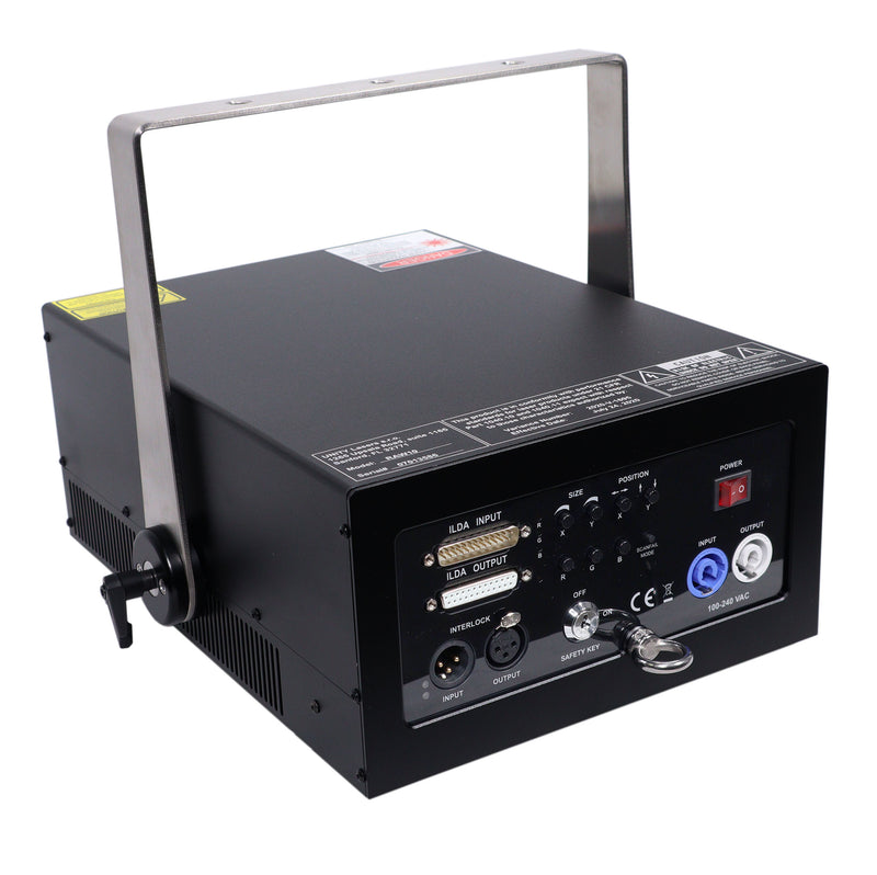 ProX X-RAW 10 RGB Unity Raw 10 Watt RGB Laser Light Show Projector System
