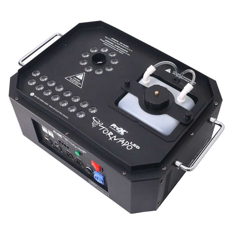 ProX X-TORNADO LED MK2 professionnel LED scène Portable Machine à brouillard pulvérisation verticale