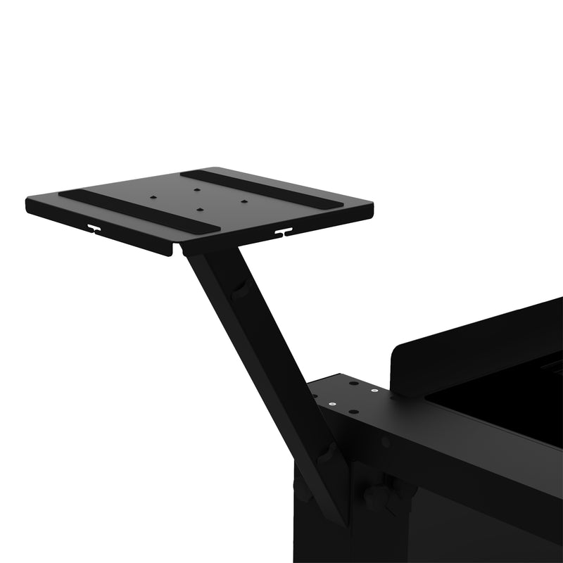 ProX XF-B3SIDESHELFBL Audio Monitor DJ Lighting Side Mounting Shelf for B3 DJ Table (Black)