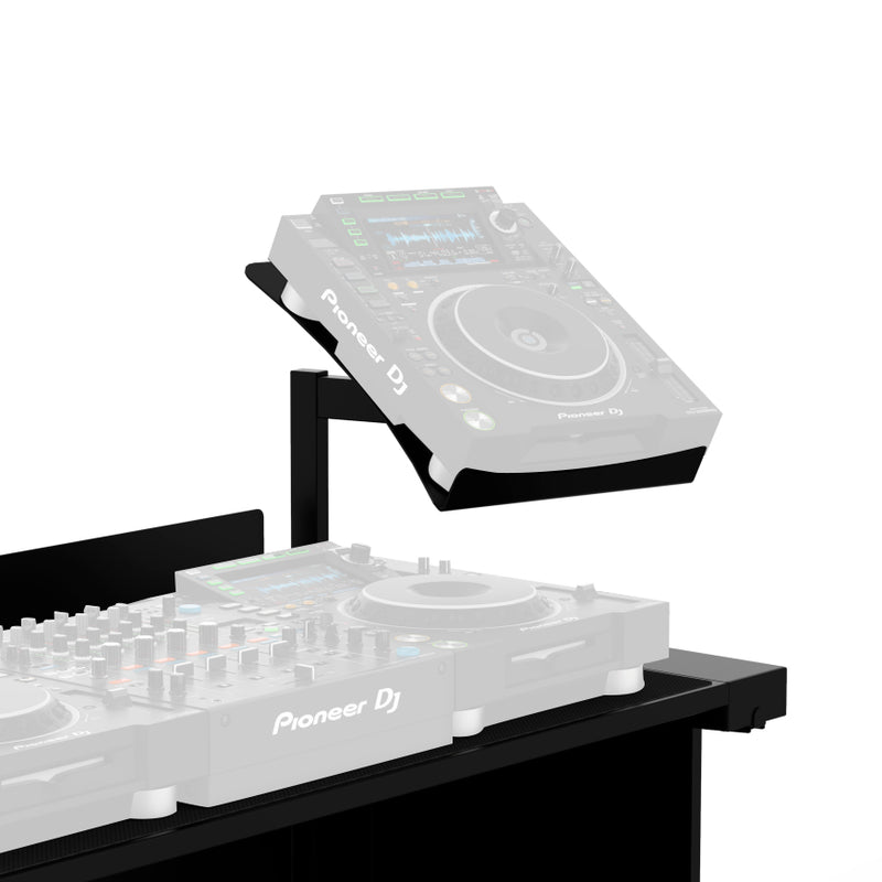 ProX XF-B3CDJS BL Universal CDJ Player Mounting Stand for B3 DJ Table Workstation by Humpter (Black)