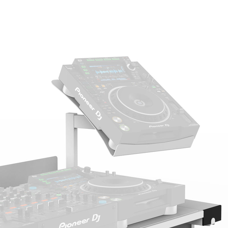 ProX XF-B3CDJSWH Universal CDJ Player Mounting Stand for B3 DJ Table Workstation by Humpter (White)