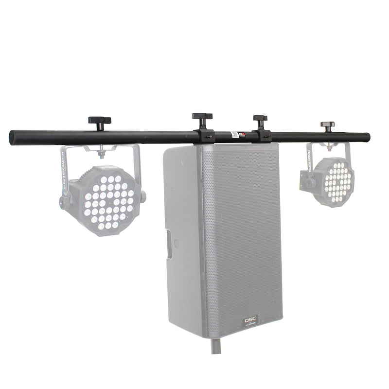ProX X-SPLSTBAR-5FT 5 Ft. Universal Light Bar Mounting System for Point Source PA Speakers with Fly-points