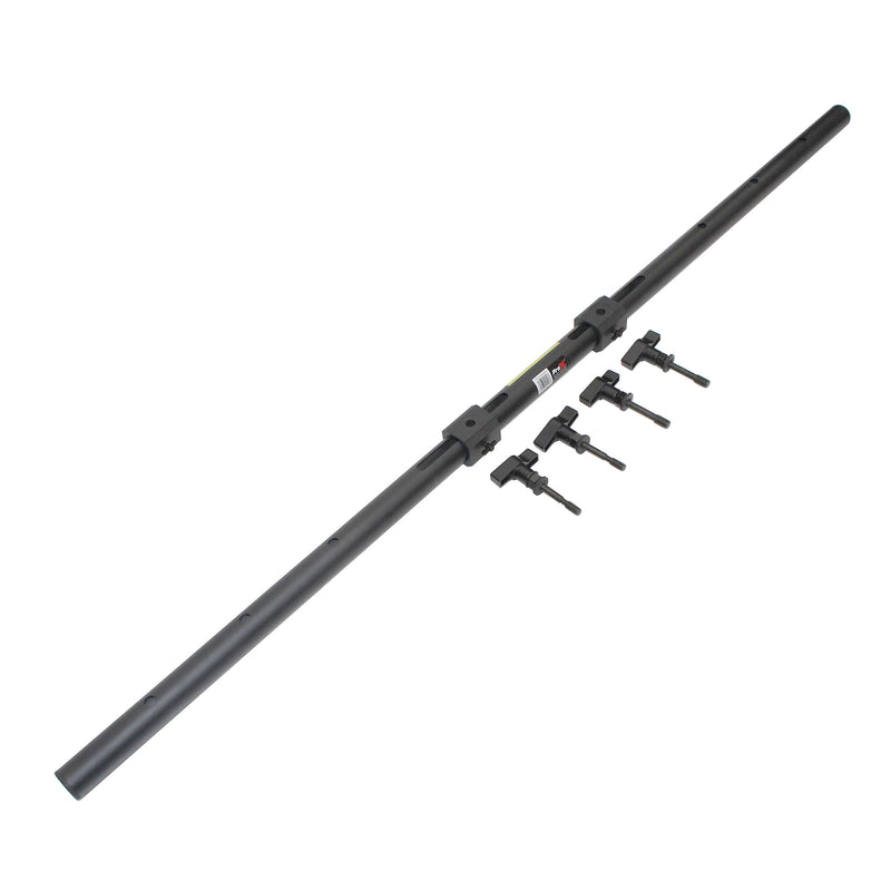 ProX X-SPLSTBAR-5FT 5 Ft. Universal Light Bar Mounting System for Point Source PA Speakers with Fly-points