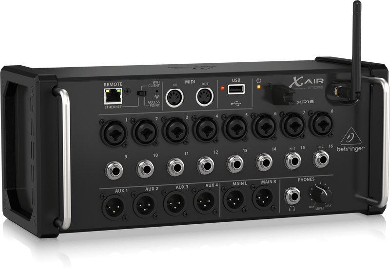 Behringer XR16 16-Channel Digital Mixer For Ipad Android Tablets (DEMO)