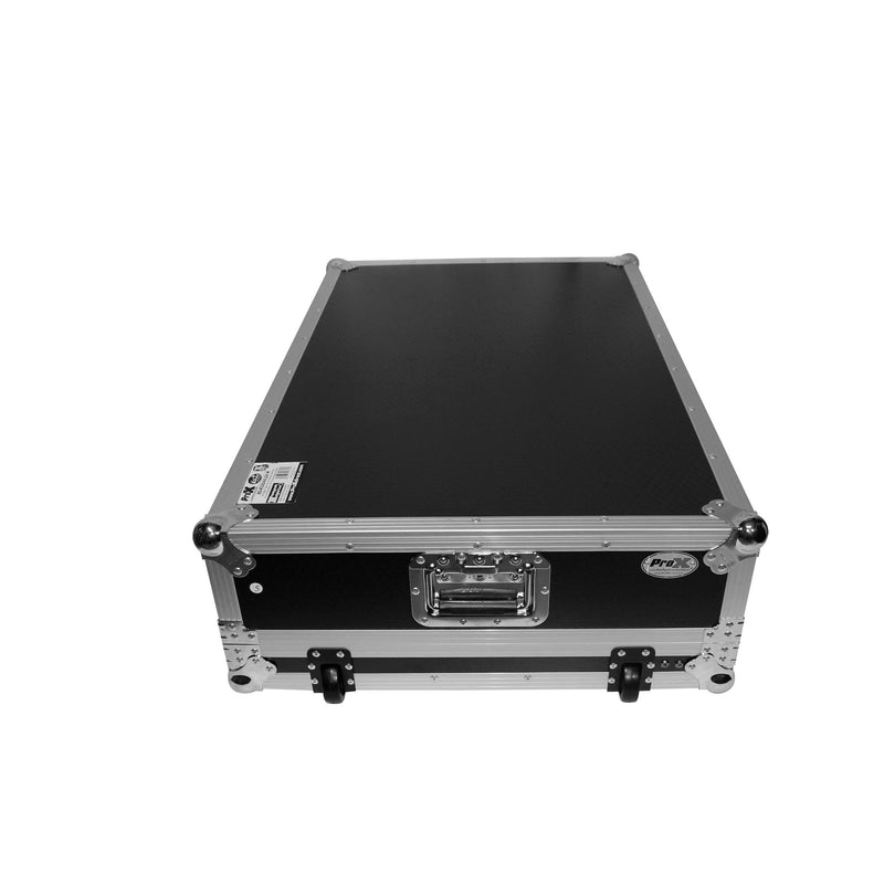 ProX XS-M3204VLZ4W ATA-300 Flight Style Road Case for Mackie M3204VLZ4 with Wheels