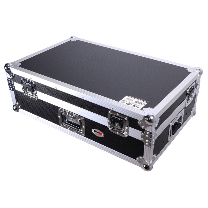 ProX XS-FLX102U WLT Case For Pioneer DDJ-FLX10 DJ Controller with Laptop Shelf 2U Rack Space Wheels