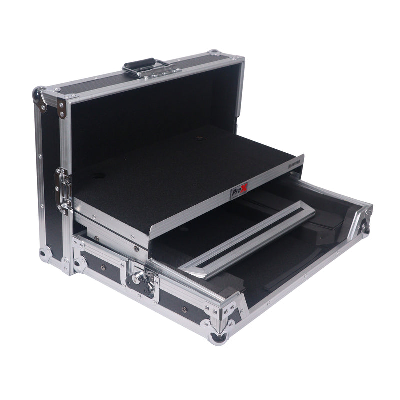 ProX XS-SCLIVE4 WLT Case For Denon SC Live 4 Controller with Laptop Shelf 1U Rack Space