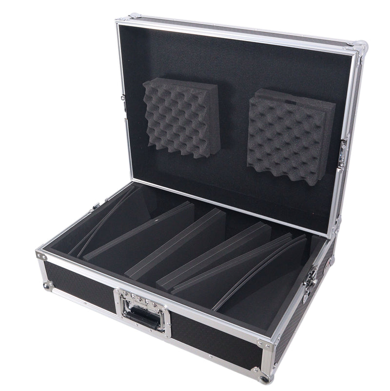 ProX XS-UMIX2415 Universal Flight Style Road Case for CHAMSYS QuickQ 20 w/Diced Foam Fits up to 24"x15" Mixers