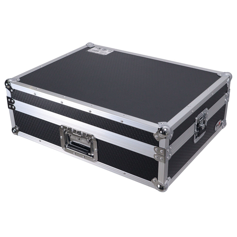 ProX XS-UMIX2415 Universal Flight Style Road Case for CHAMSYS QuickQ 20 w/Diced Foam Fits up to 24"x15" Mixers