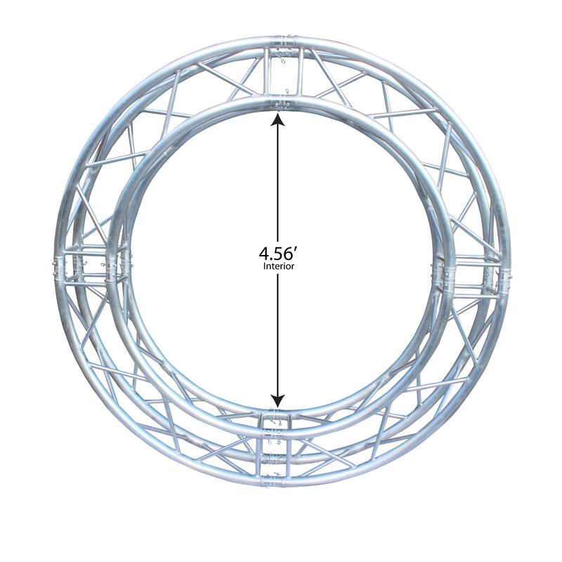 ProX XT-CSQ656-4x90 Ferme circulaire à cadre carré 4 segments 6,56 FT 2 m