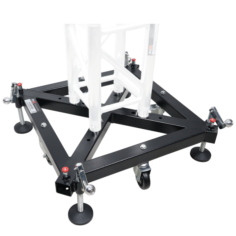 ProX XT-GSBOUTSX4 PKG Ground Support & Leg Stabilizer Package Includes Rolling Base 4x Outrigger Leg Braces