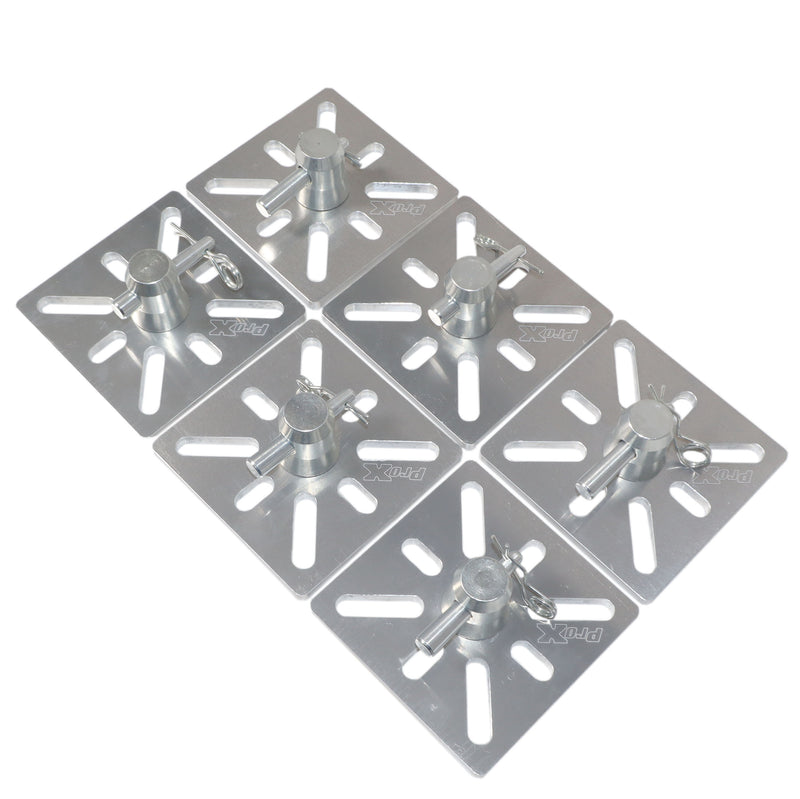 ProX XT-TC5X6 Aluminum Led Panel Plate with Half Conical Coupler - 5"